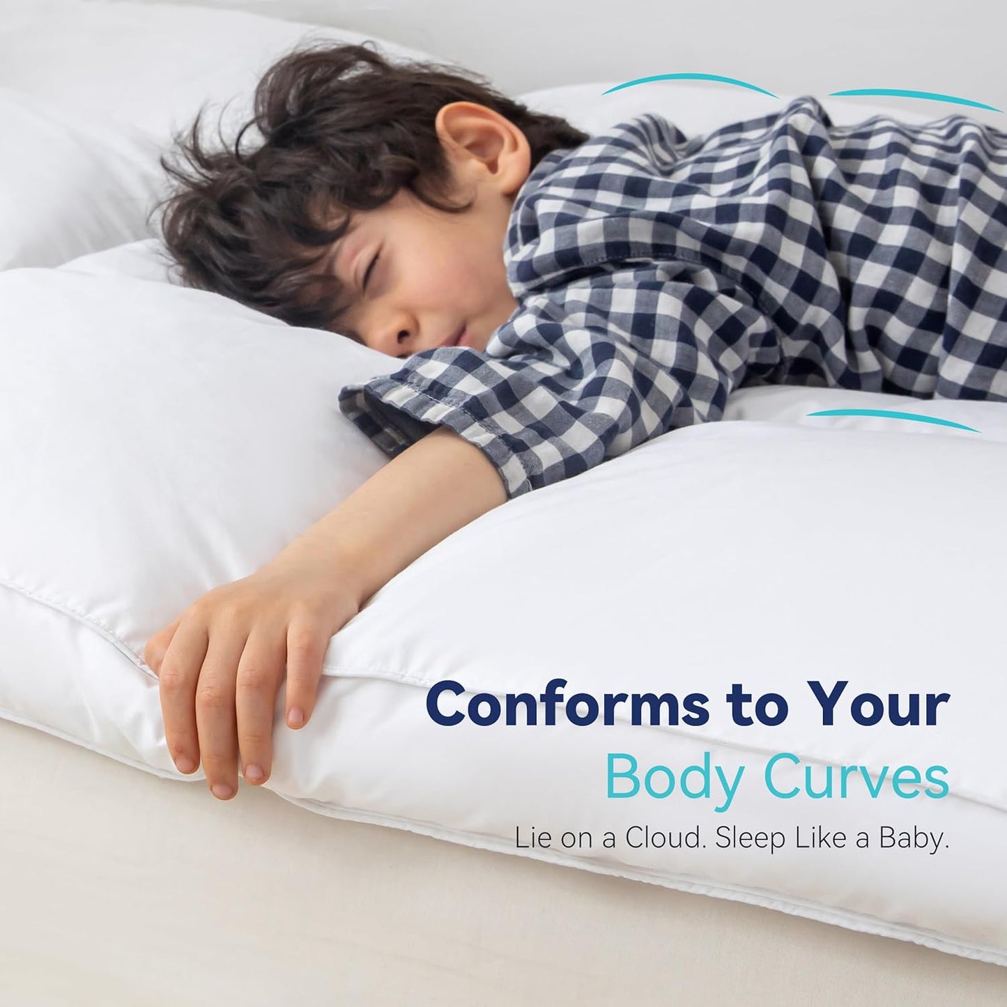 3 Inch White Goose Feather Mattress Topper,Twin Feather Bed Topper,Mattress Cover with Straps,Ultra Soft Pillowtop,100% Organic Cotton Fabric(39”x75”)