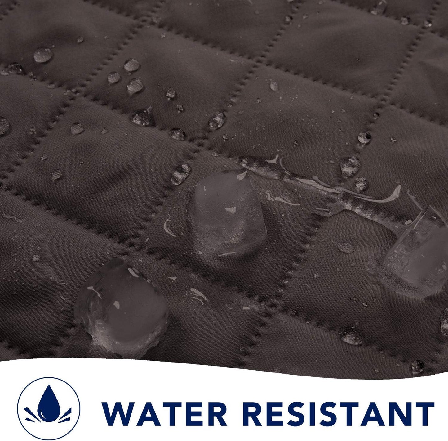 PureFit Reversible Sofa Couch Cover Water Resistant Couch Covers for 3 Cushion, Washable Furniture Cover with Non-Slip Foam and Adjustable Strap for Dogs, Pets (Oversized Sofa, Chocolate/Beige)