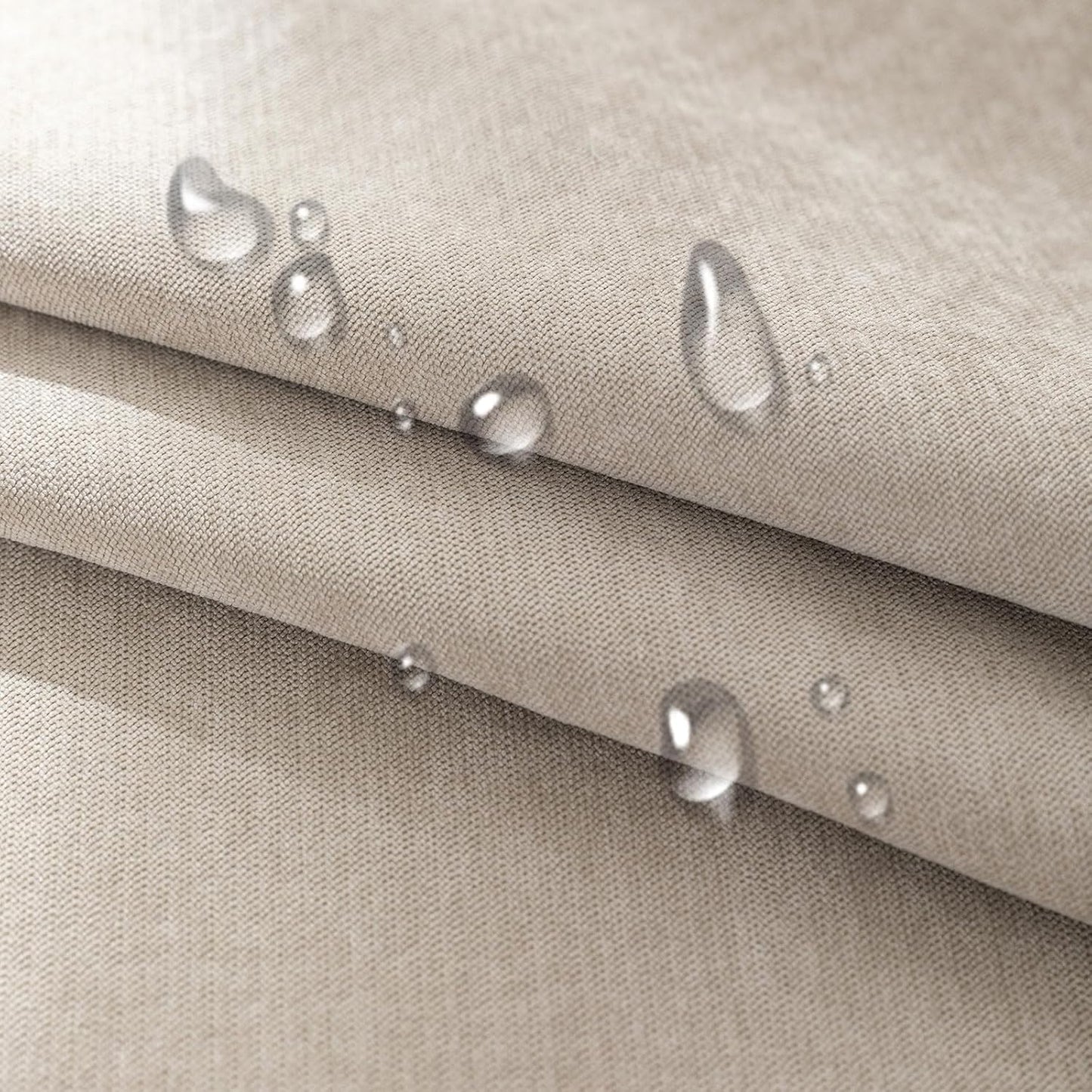 STACYPIK Waterproof Beige Sofa Cushion Covers Dog Couch Cover for 3-4 Cushion Couch Water Resistant Slipcover Furniture Protector Non-Slip Pet Protector Cover Leak Proof Couch Cover-71X134IN