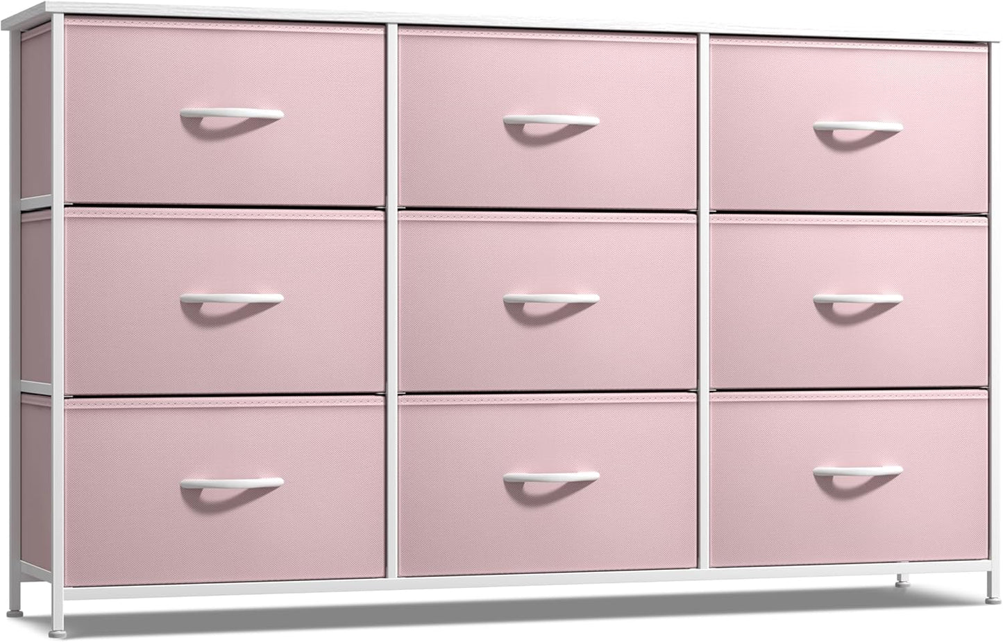Sorbus Kids Dresser with 9 Drawers - Storage Unit Organizer Chest for Clothes - Bedroom, Kids Room, Nursery, & Closet