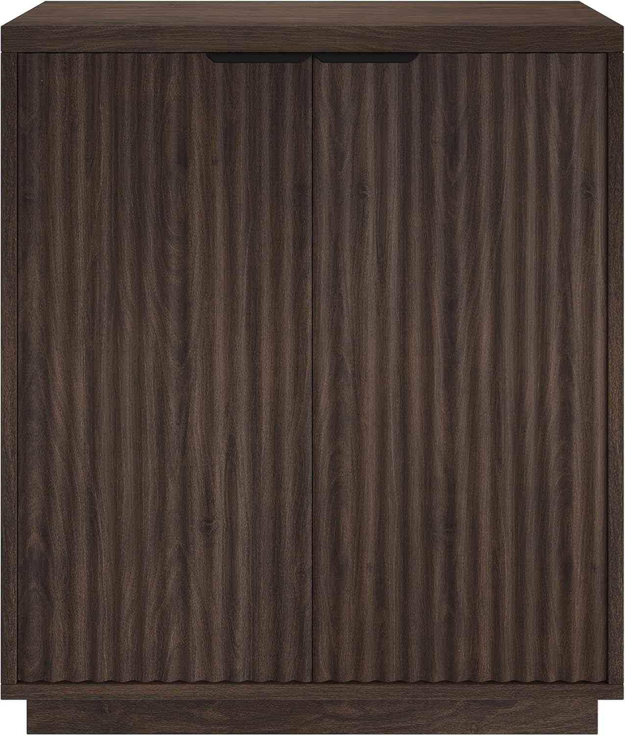 Henn&Hart 28" Wide Rectangular Accent Cabinet in Alder Brown, for Home, Living Room, Bedroom, Entertainment Room, Office