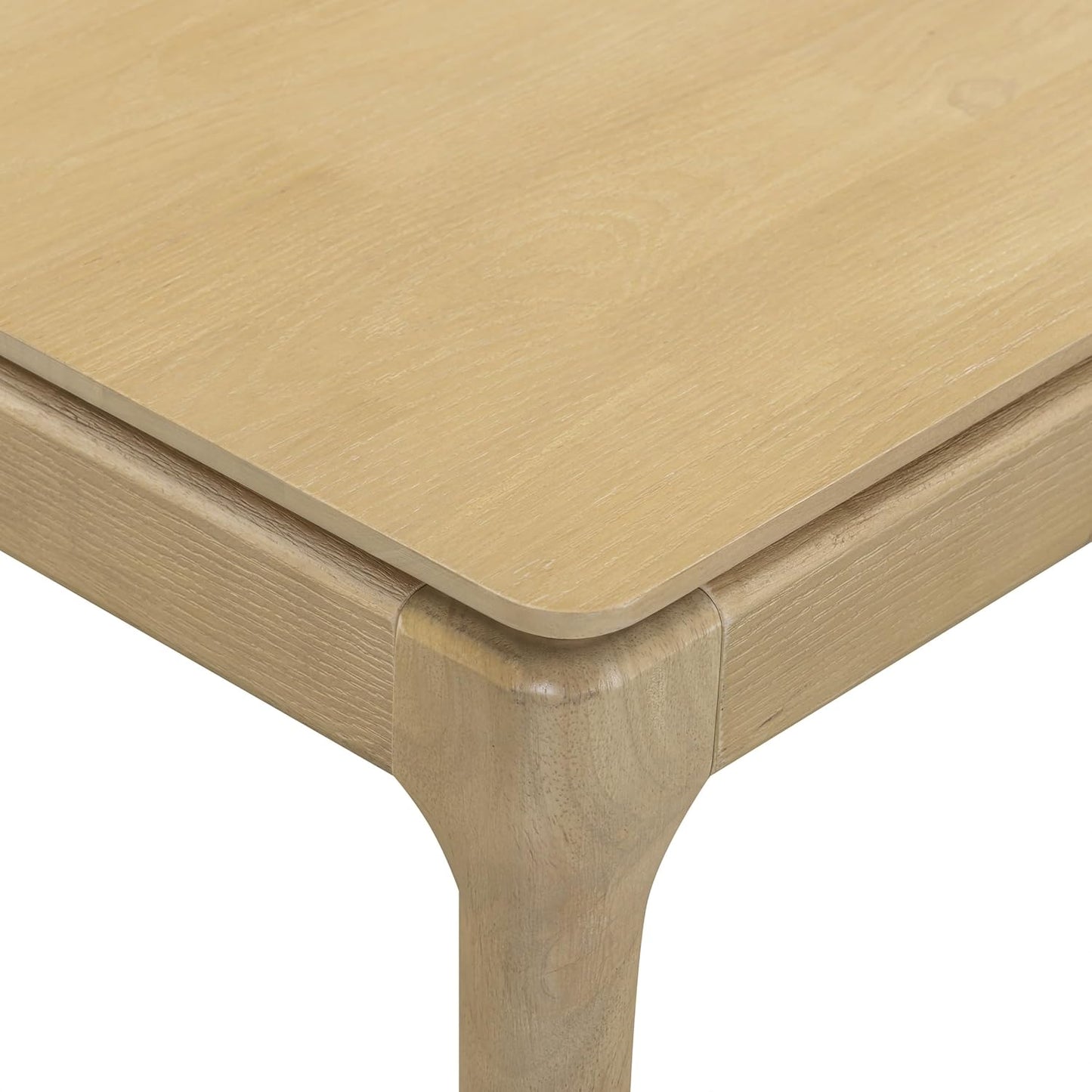 NTC Mingle Console 47 Inch Modern Design, Rectangular Dinner Table for Dining Room, Living Room Furniture, Effortless Assembly - Sand