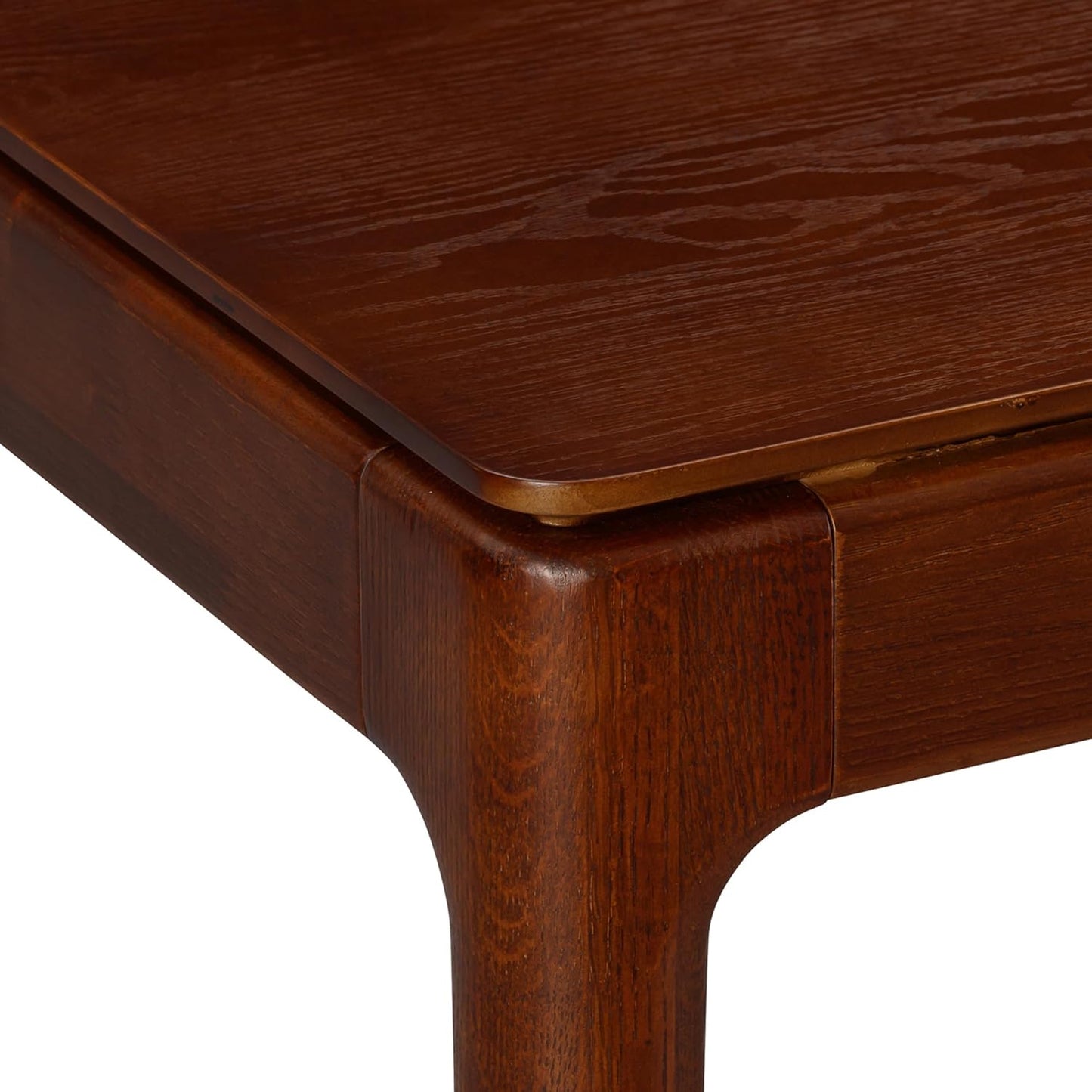 NTC Mingle 71 Inch Modern Design, Rectangular Dinner Table for Dining Room, Living Room Furniture, Effortless Assembly, Dark Walnut