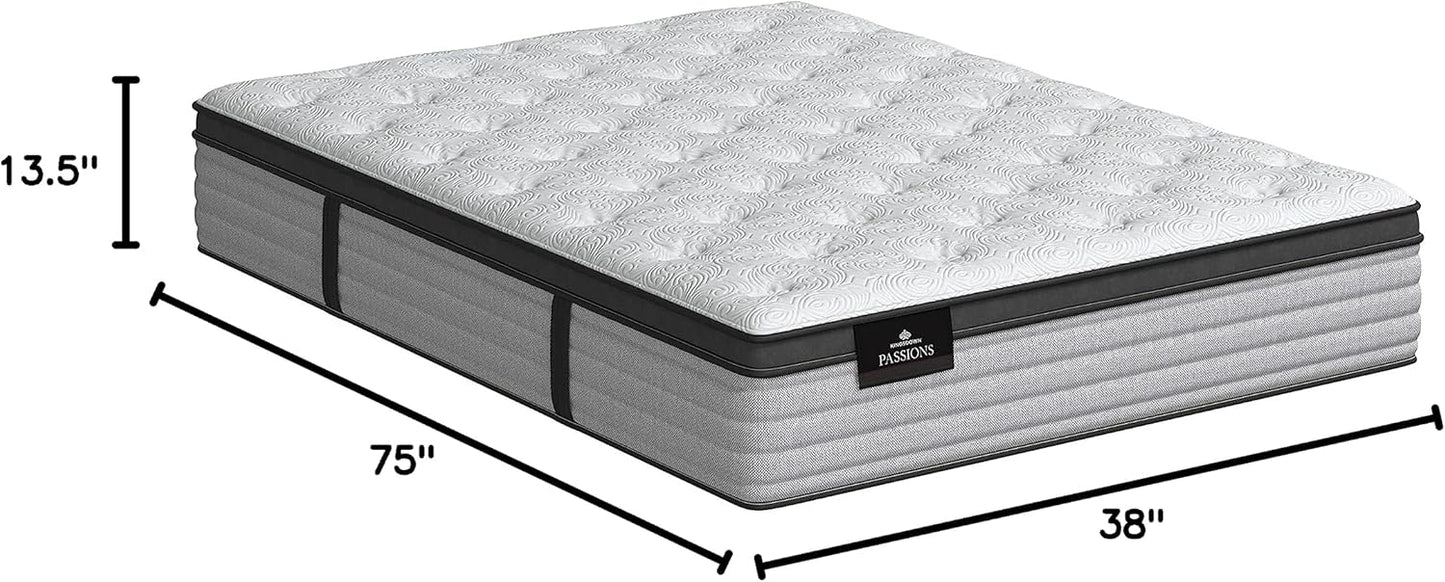 Kingsdown Passions Imagination Pillow Top Mattress, Twin