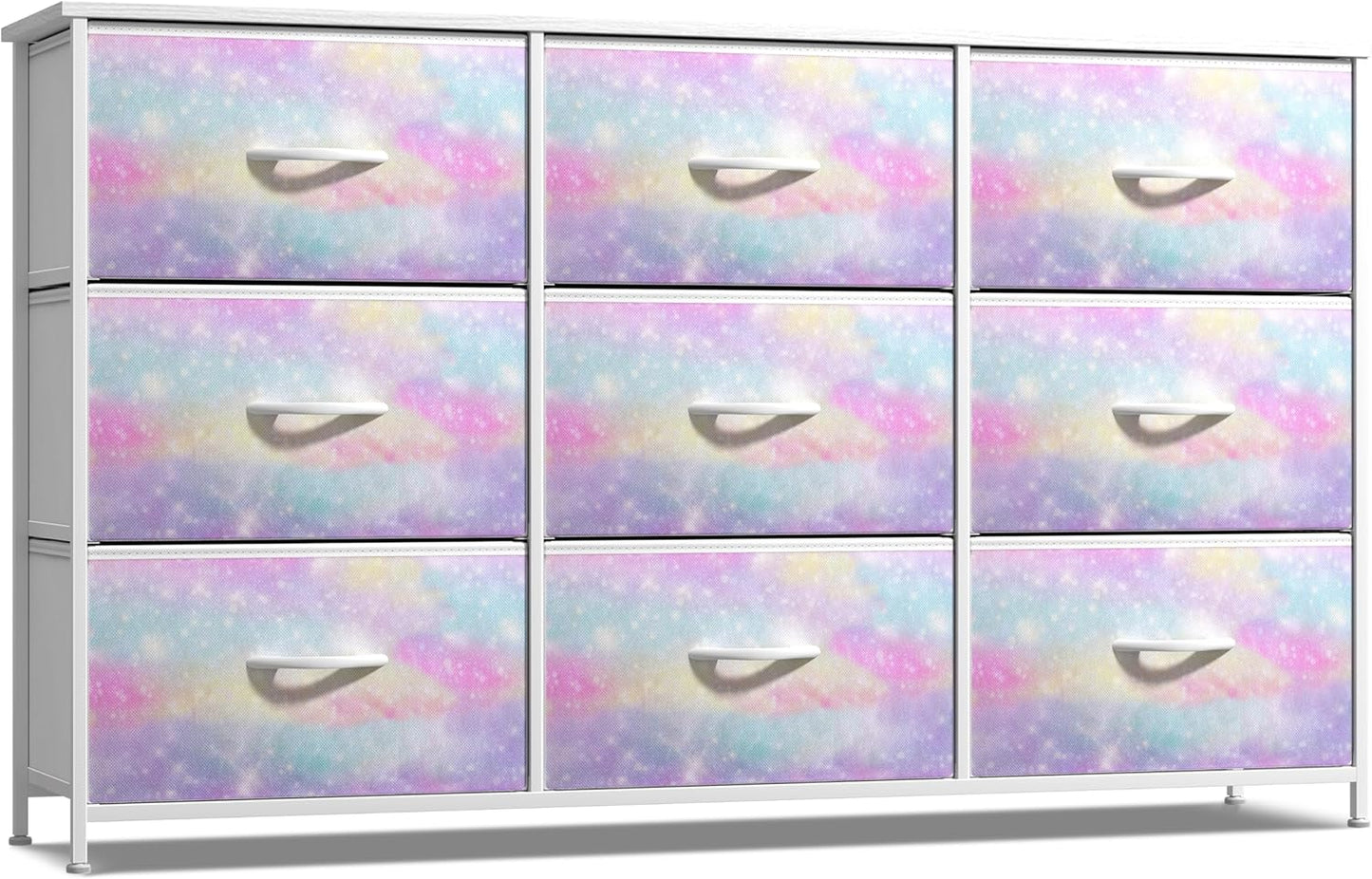 Sorbus Kids Dresser with 9 Drawers - Storage Unit Organizer Chest for Clothes - Bedroom, Kids Room, Nursery, & Closet