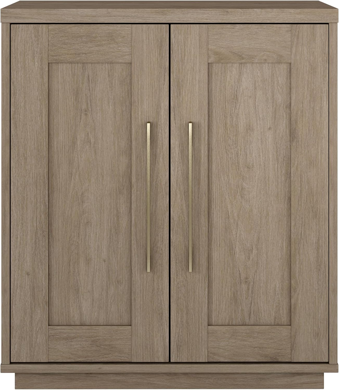 Henn&Hart Tillman Accent Cabinet, 28" Wide, Gray