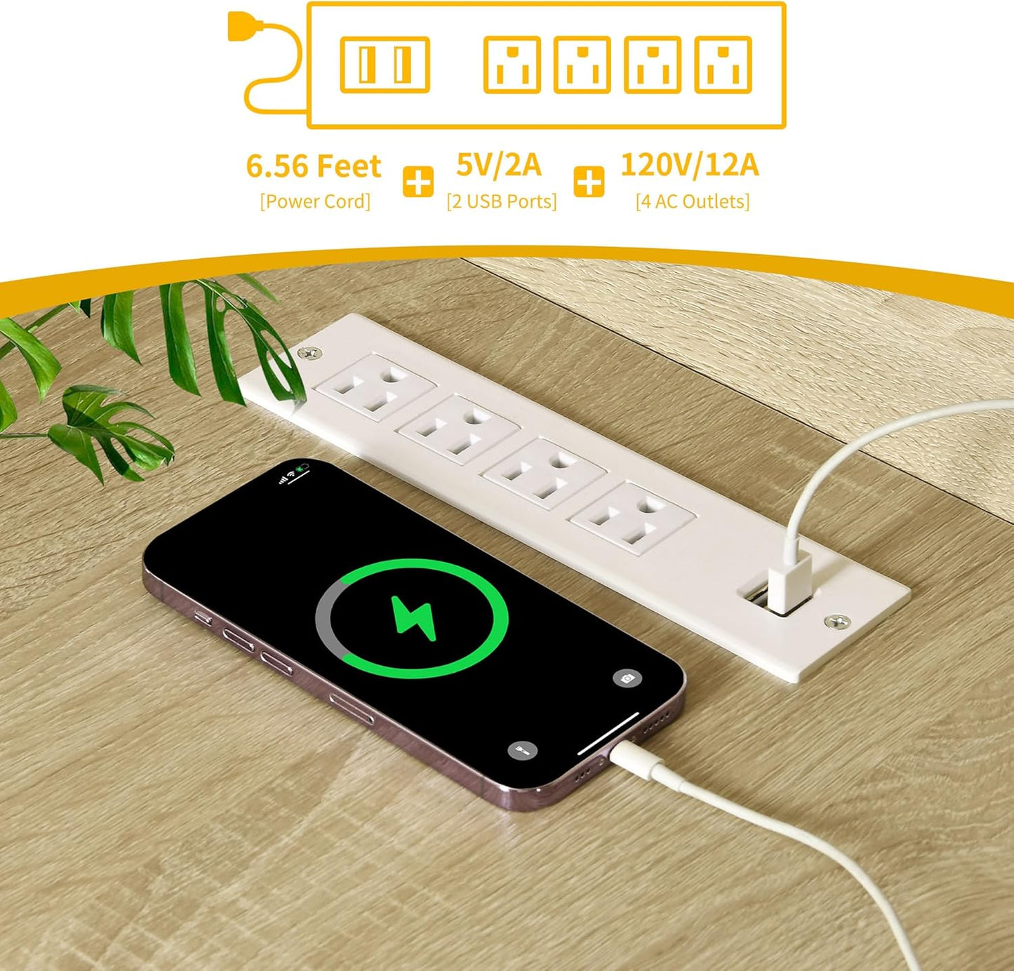 DWVO L Shaped Desk with Drawers, 55" Corner Computer Desk with Bookshelf & Power Outlets & LED Lights, Home Office Desk with Storage Shelves, Oak & White