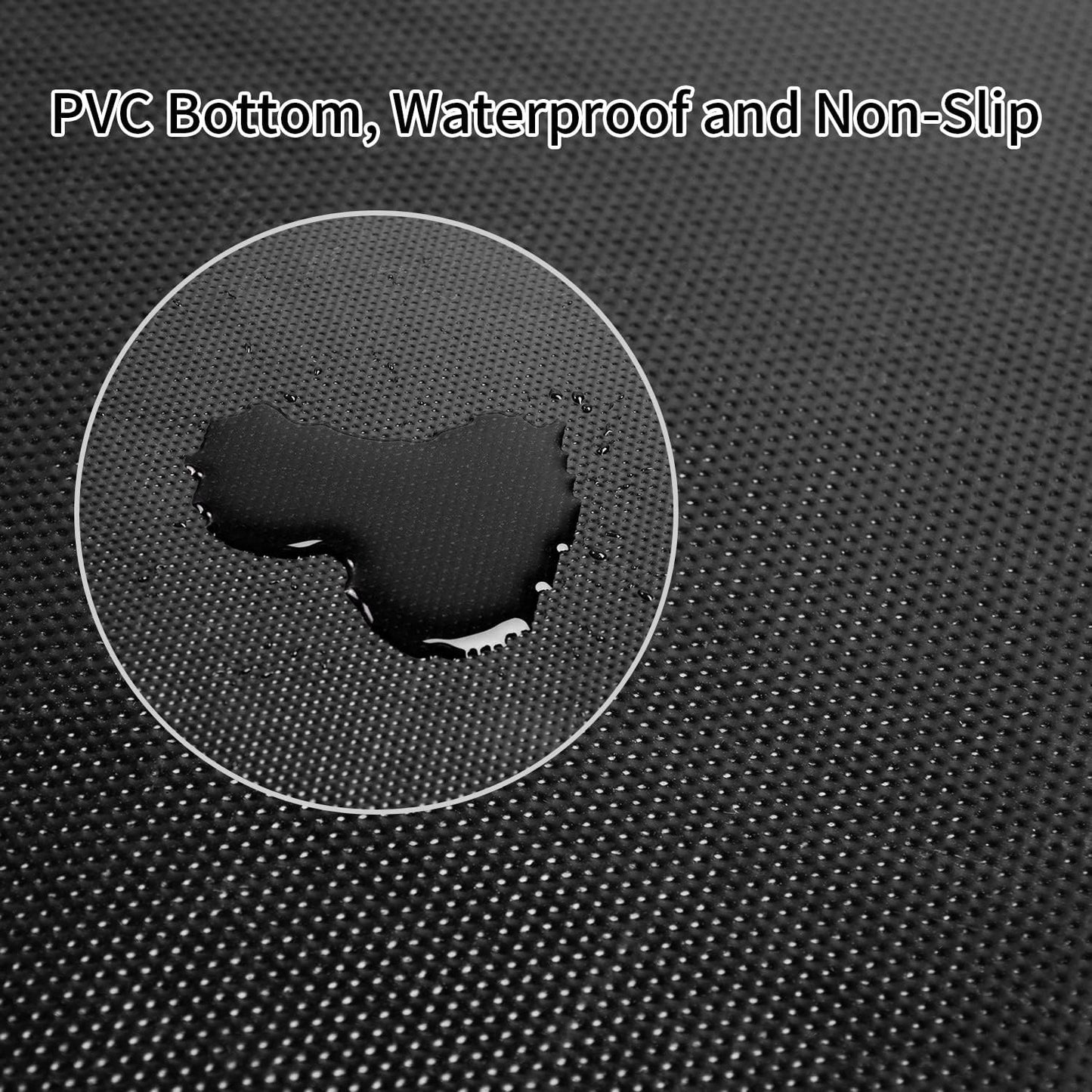 TANYOYO 3' X 10' Commercial Grade Door Floor Mat Brush Step Entrance Mat Vinyl Backed Utility Doormat Heavy Duty Floor Rugs Commercial Outdoor Carpet Indoor Entrance Mat，Grey