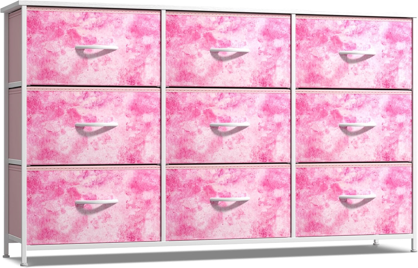 Sorbus Kids Dresser with 9 Drawers - Storage Unit Organizer Chest for Clothes - Bedroom, Kids Room, Nursery, & Closet