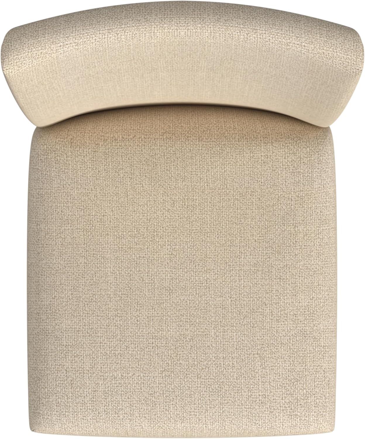 HomePop Home Decor | Nailhead Trim Counter Height Bar Stools | 24 Inch Bar Stools | Decorative Home Furniture (Flax Tan)