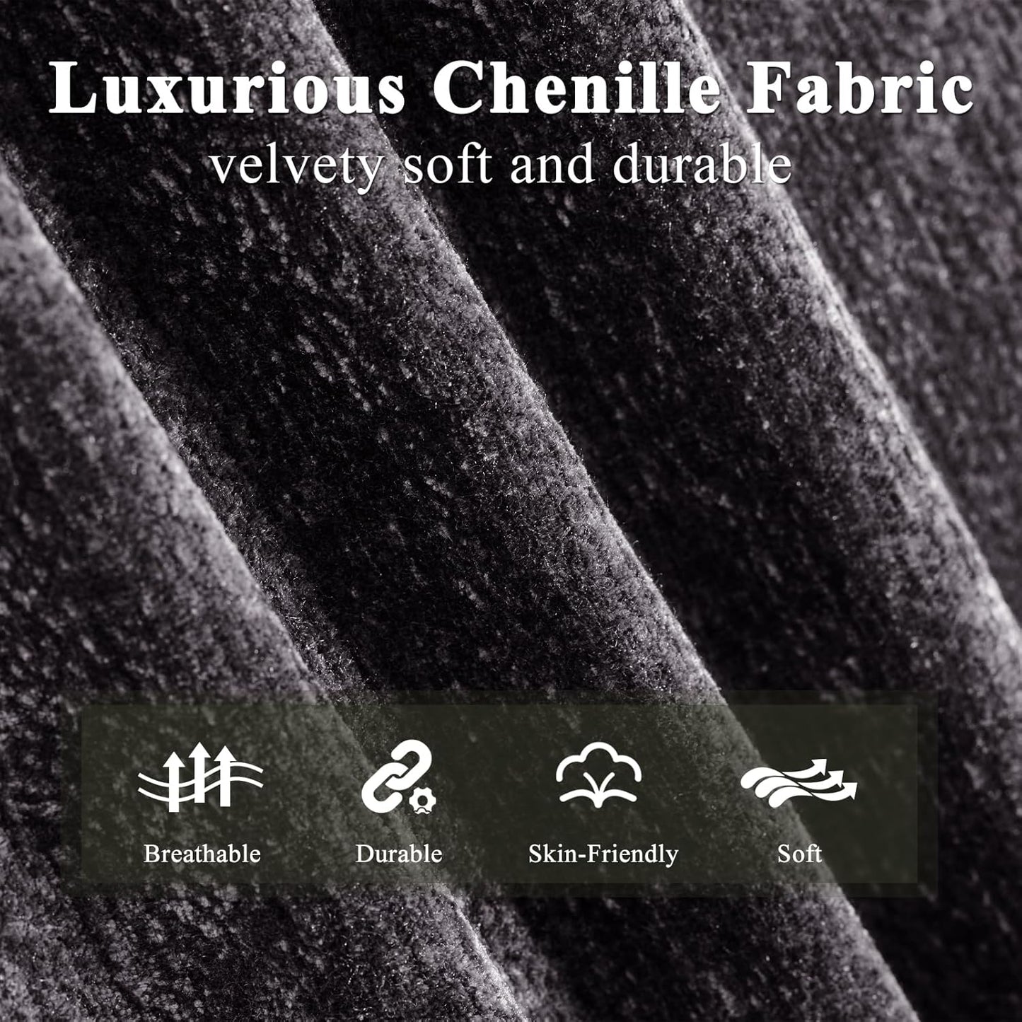 Bean Bag Chair, Loveseat Fireside Chair Large Bean Bag Sofa for Adults, Memory Foam Two Seater Couch Gaming Chairs with Comfy Design, Lazy Floor Sofa for Living Room, Bedroom, Dark Gray