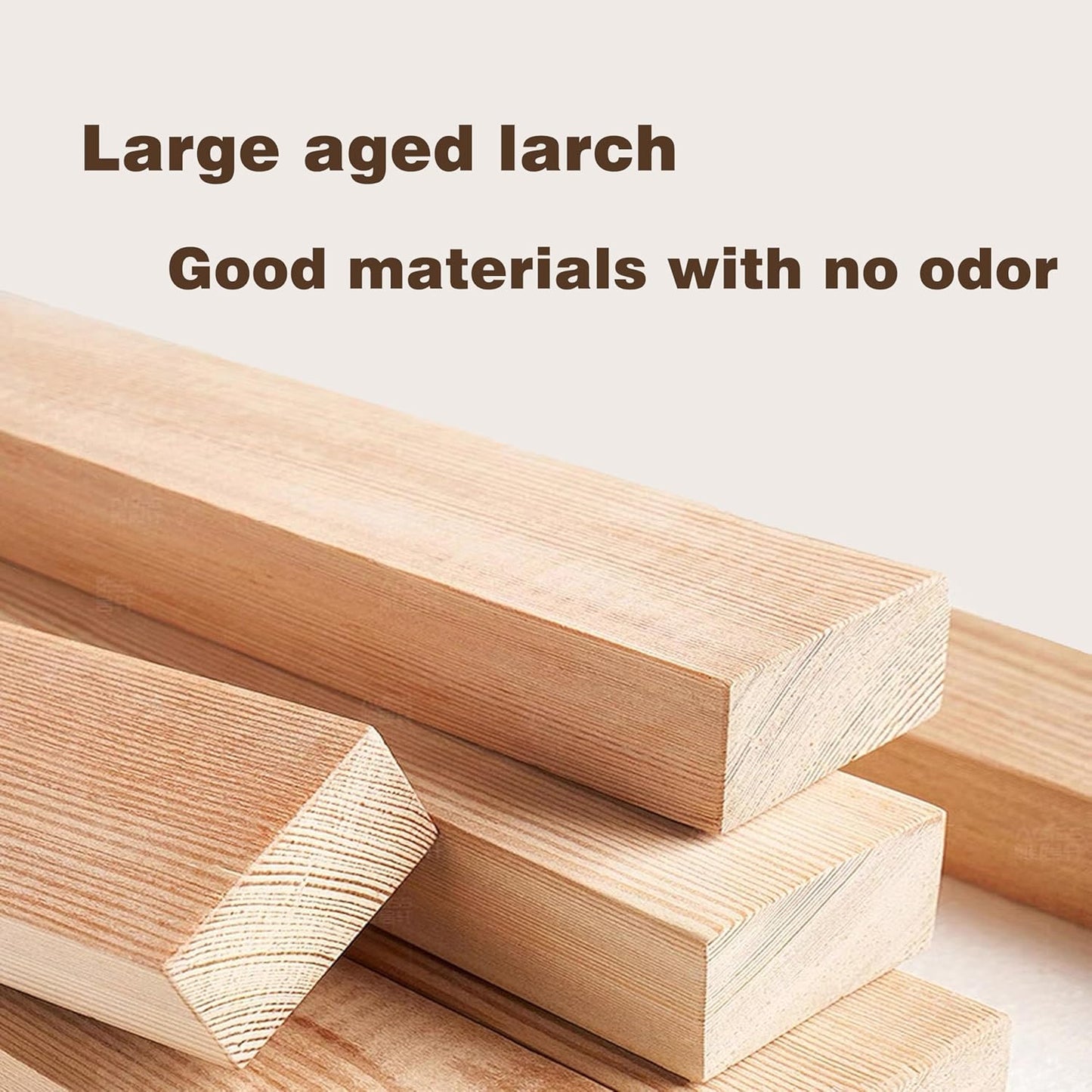 Nightstand Bedside Table with 3-Tier Storage, Modern Solid Rubberwood End Side Table for Bedroom Living Room,Original Wood Color Walnut (13.7" D x 13.7" W x 21.2" H)