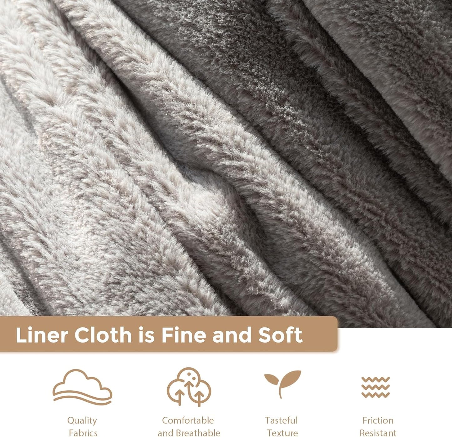 BYBYME 3 in 1 Bean Bag Chair, Convertible Chair Folds from Bean Bag to Lounger, High-Density Foam Filling, Faux Fur Big Sofa Bed, Giant Bean Bag Chair Bed for Adults