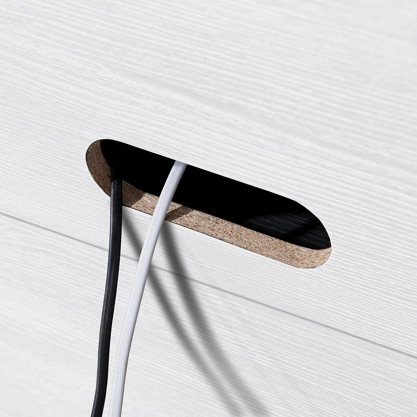 Henn&Hart Tillman Rectangular TV Stand for TV's up to 80" in, 68" Wide, White