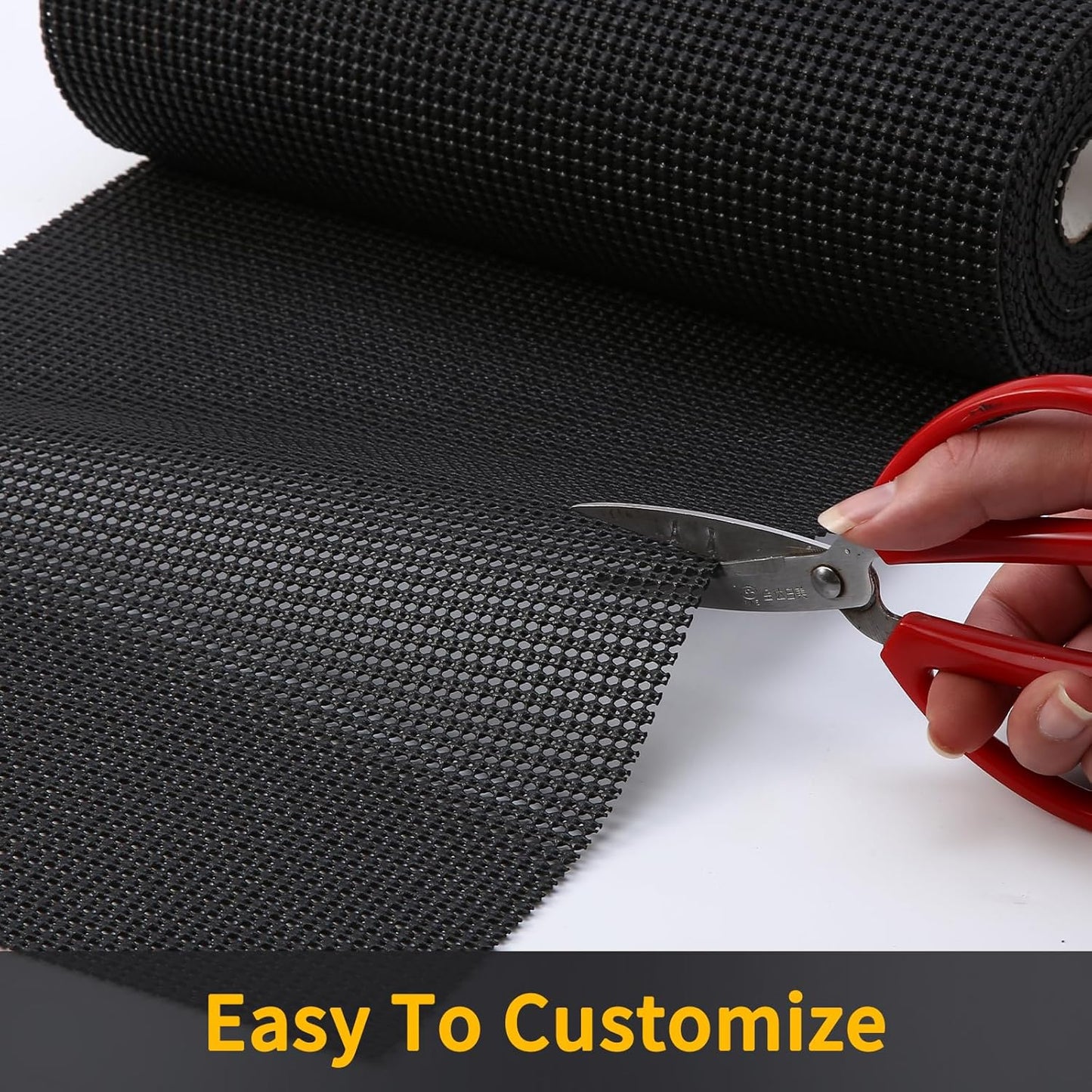 iwtmm Drawer Shelf and Cabinet Liners Non-Adhesive Extra Strong Grip - Keep Items in Place for Kitchen, Bathroom, Office & Wardrobe, Heavy Duty Anti-Slip Liners for Cabinets, Cupboards, Drawers