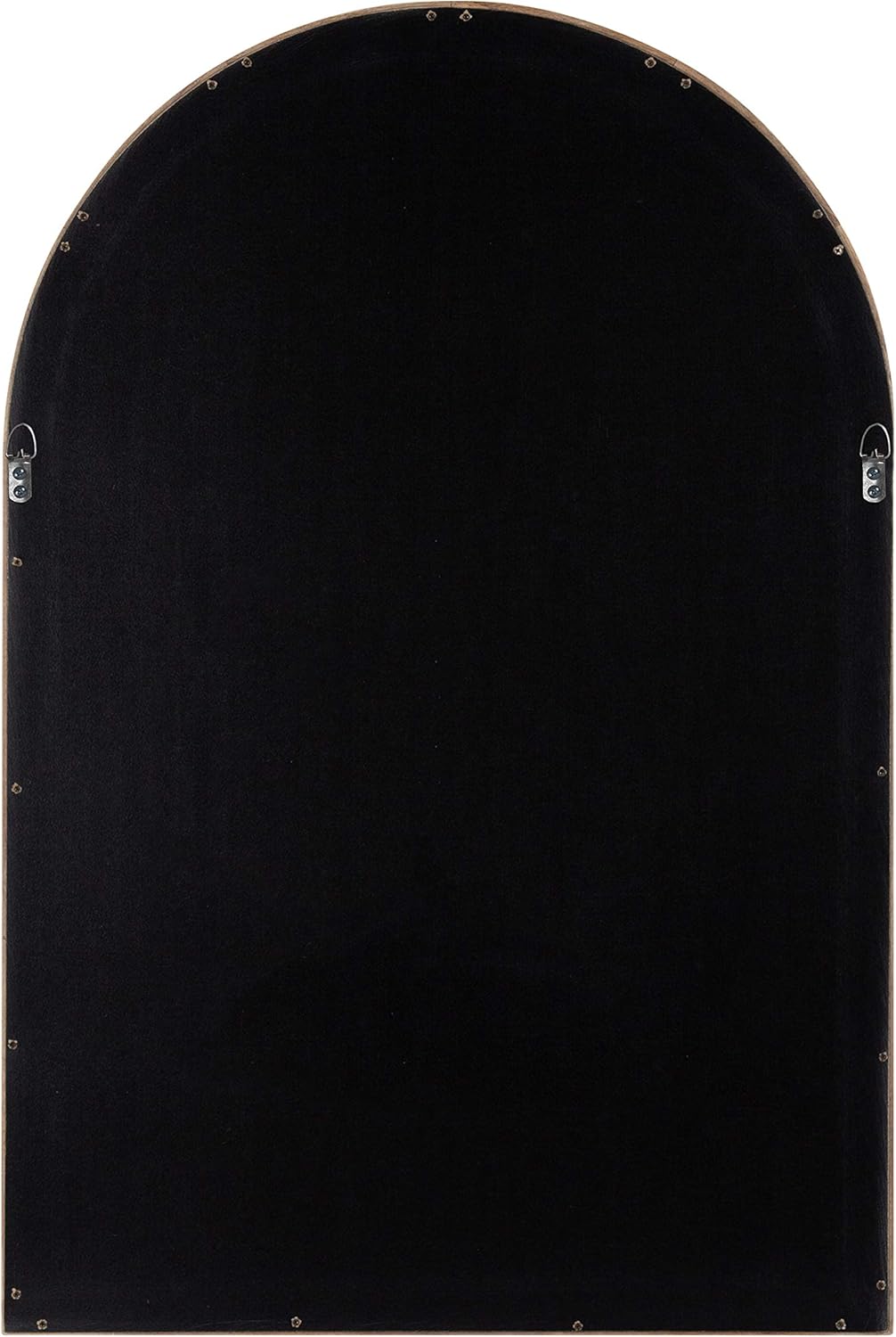 Kate and Laurel Hutton Rustic Arch Mirror, 20 x 30, Natural Rustic, Farmhouse Accent Mirror for Wall