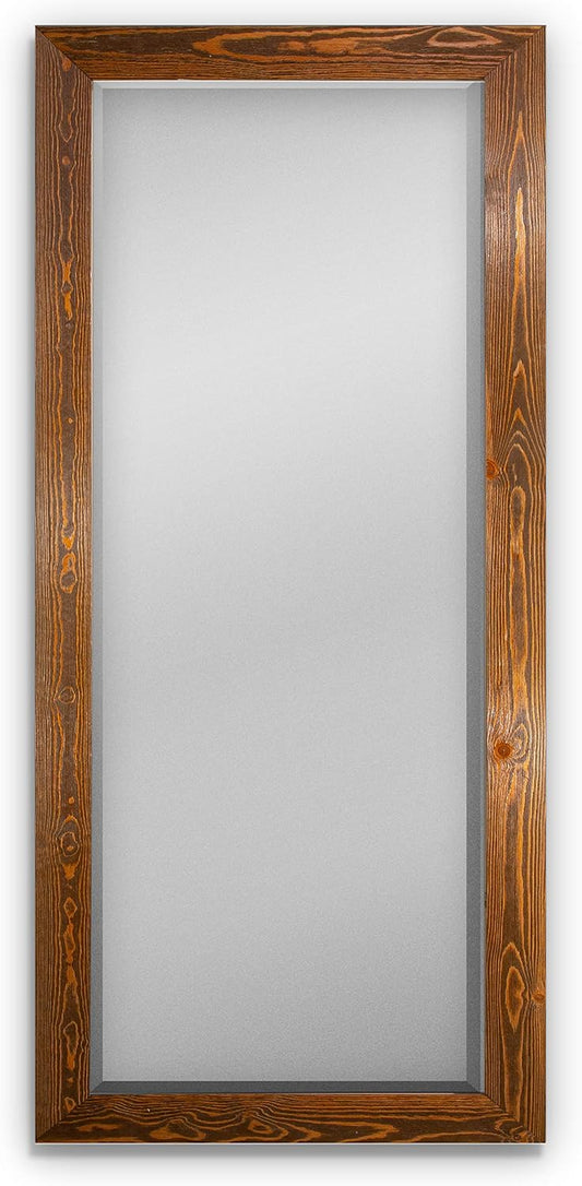 Wexford Home Barnwood Wood Full Length Mirror - Colonial Maple