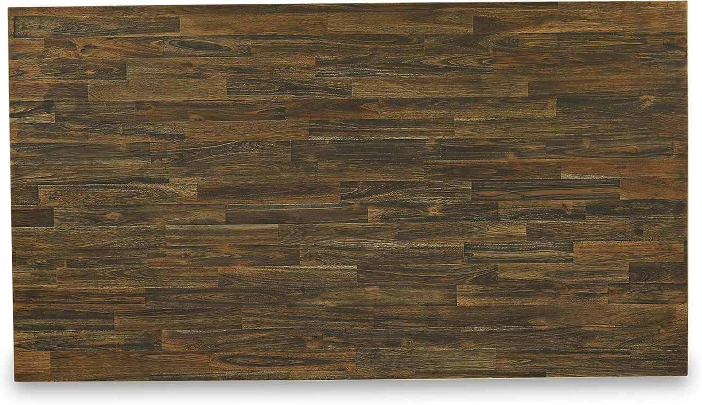 East West Furniture XT077 X-Style Modern Dining Table - a Rectangle Wooden Table Top with Stylish Legs, 40x72 Inch, Multi-Color