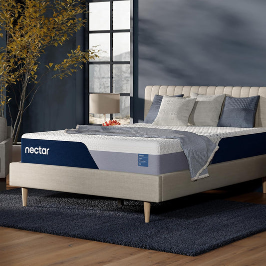 Nectar Classic 12” Cal King Mattress - Medium Firm - Contouring Memory Foam - Cooling Top Layer - Support & Pressure-Relief - Mattress in a Box - 365-Night Trial & Forever Warranty