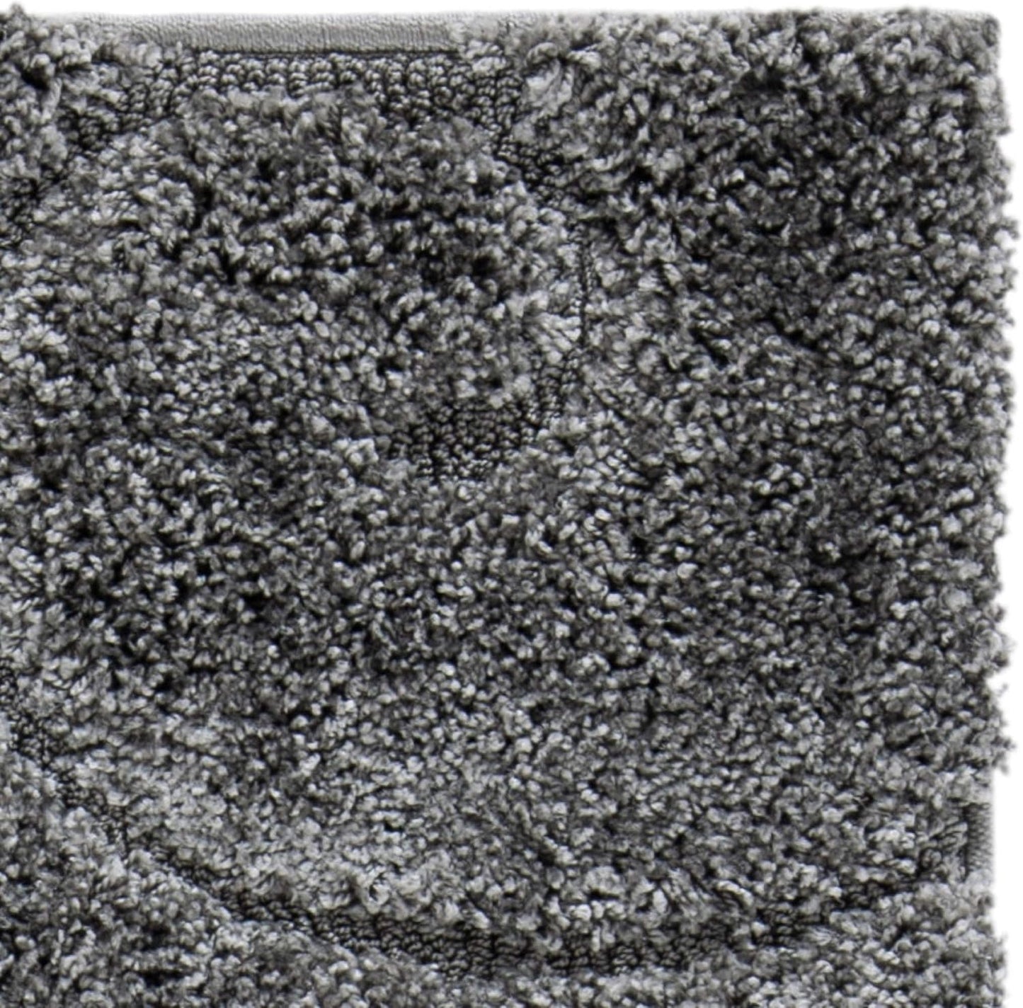 SAFAVIEH Florida Shag Collection Area Rug - 8'6" x 12', Grey, Scroll Design, Non-Shedding & Easy Care, 1.2-inch Thick Ideal for High Traffic Areas in Living Room, Bedroom (SG455-8013)