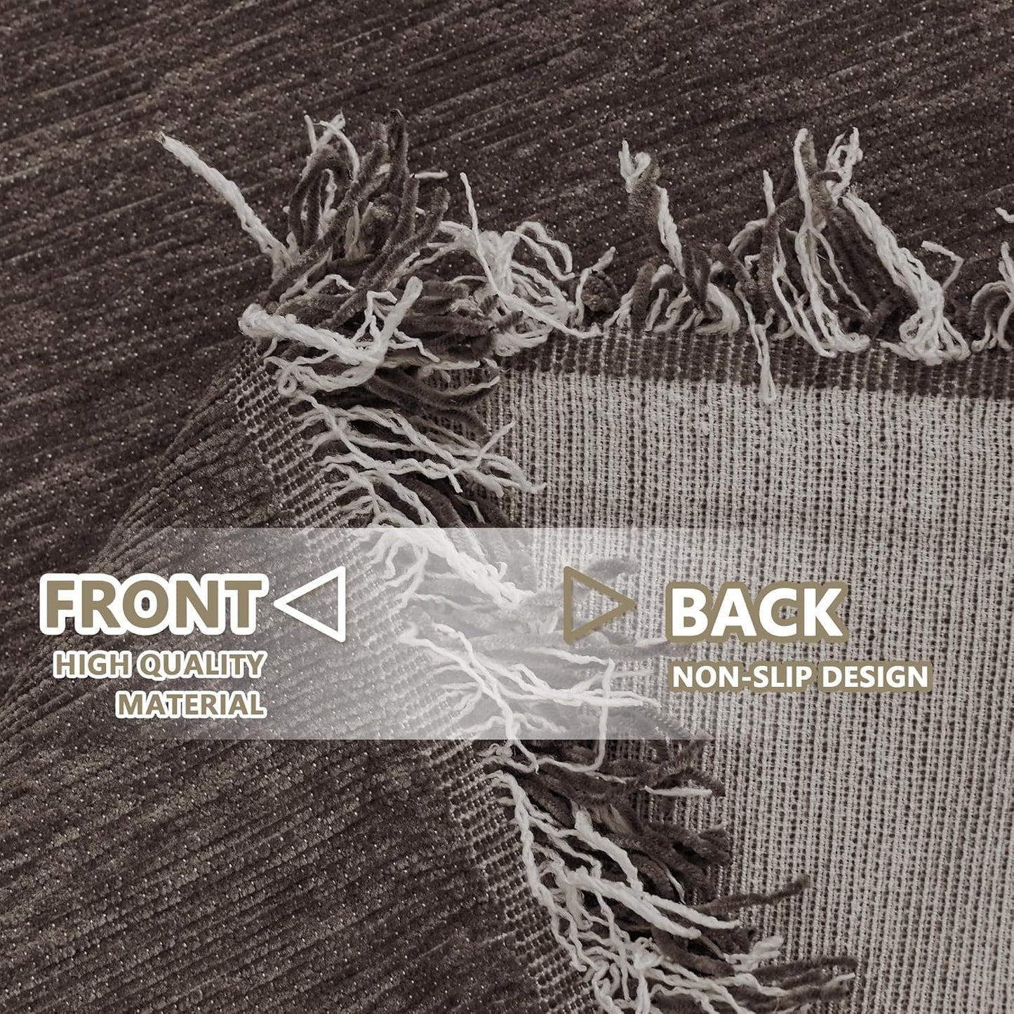 MYSKY HOME Oversized Armchair Couch Cover for 1 Cushion Couch, Washable Sofa Protector, Chair Couch Covers Sofa Covers Sofa Throws Sofa Slipcovers Futon Cover for Pet, Kid, 71"X91", Chocolate