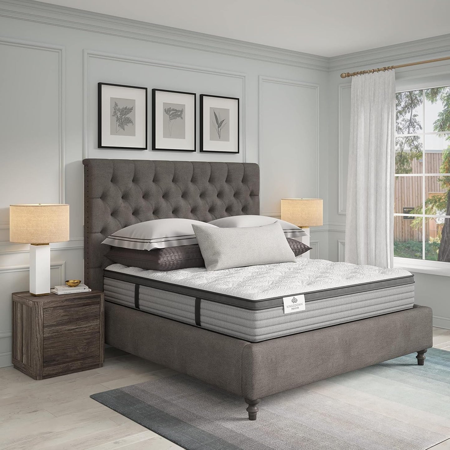 Kingsdown Passions Imagination Pillow Top Mattress, Full Extra Long