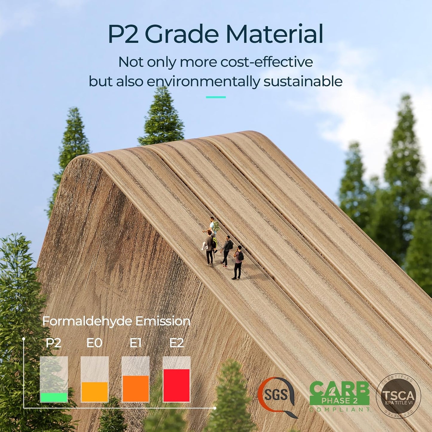 LINSY HOME 6 Drawers Dresser for Bedroom, Wood Bedroom Dresser Modern Drawer Chest, 6 Chest of Drawer, Tall Dresser for Closet, Dressers Organizer for Living Room, Closet, Hallway, Nursery