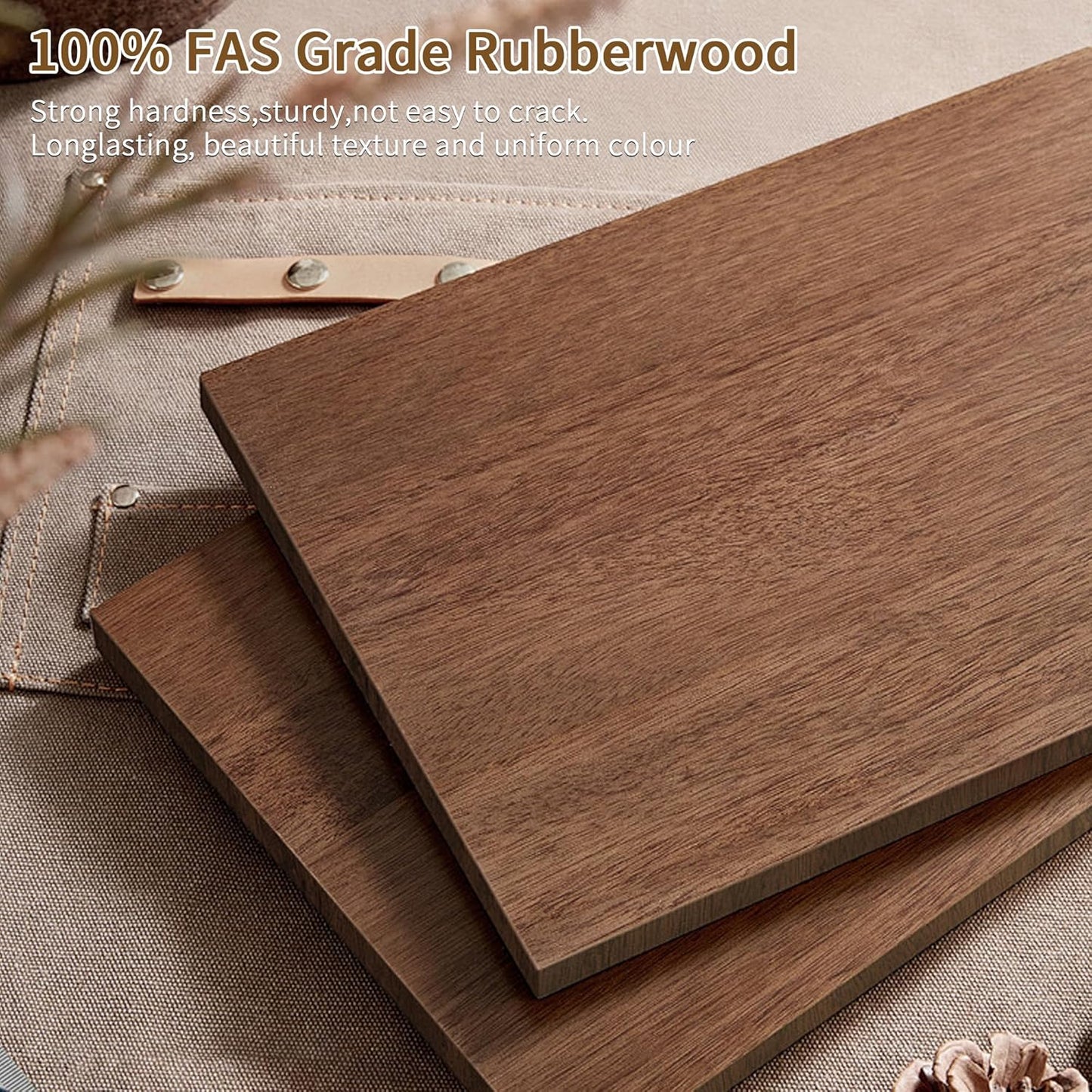 Solid Wood Rotary Coat Rack, Freestanding 360° Swivel Coat Rack with Heavy-Duty Base, 8 Hooks & 2-Tier Shelves for Entryway, Bedroom, Office, Standing Coat Tree for Jackets, Hats, Bags (Walnut)