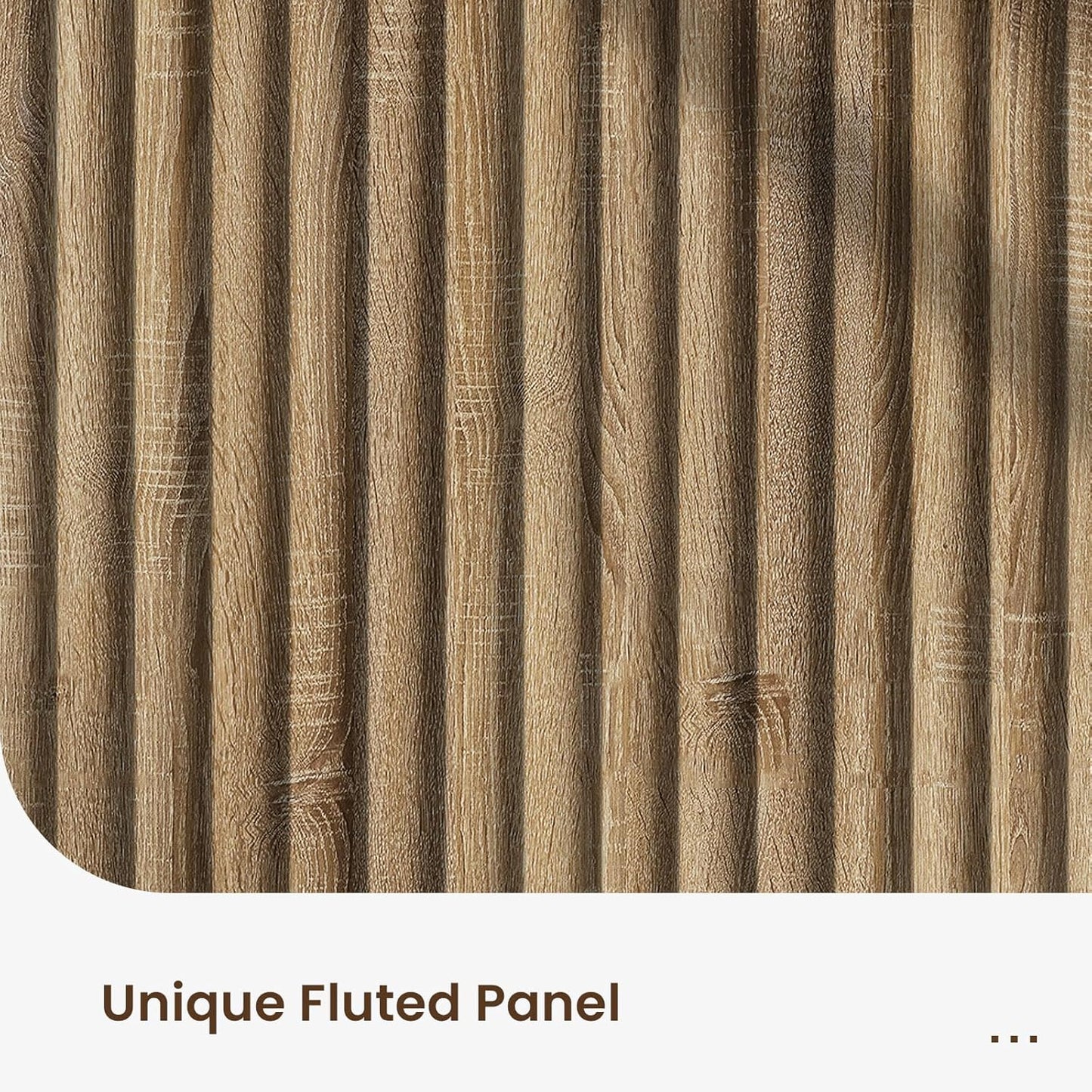 Buffet Cabinet with Storage, Fluted Multifunctional Storage Cabinet with 2 Doors, Sideboard Cabinet with Doors Modern Buffet Table Accent Coffee Bar Console Table,fluted buffet cabinet