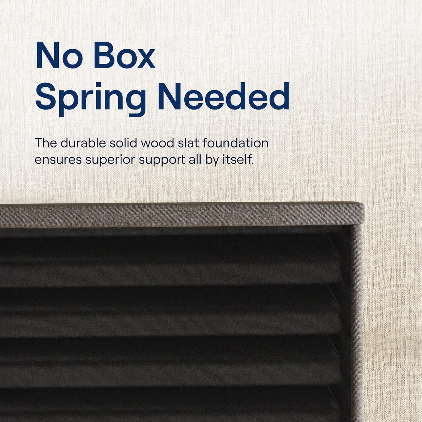 Nectar Full 12” Mattress with Bed Frame - Grey - Medium Firm Gel Memory Foam - Cooling Comfort Technology - 365-Night Trial - Forever Warranty - Easy Assembly - 8 Inch Legs - Holds Up to 700 Pounds