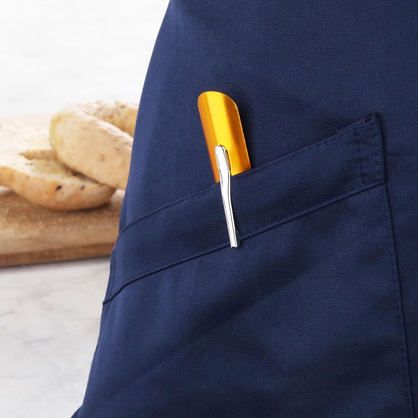 New Star Foodservice Aluminum Table Crumber, 6-Inch, Gold, 22780