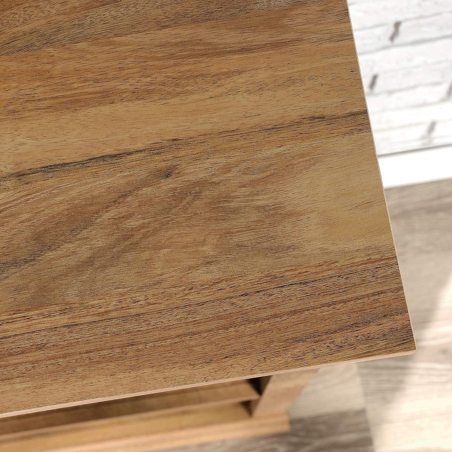 Sauder Miscellaneous Storage 3-Shelf Bookcase/ Book shelf, Sindoori Mango finish