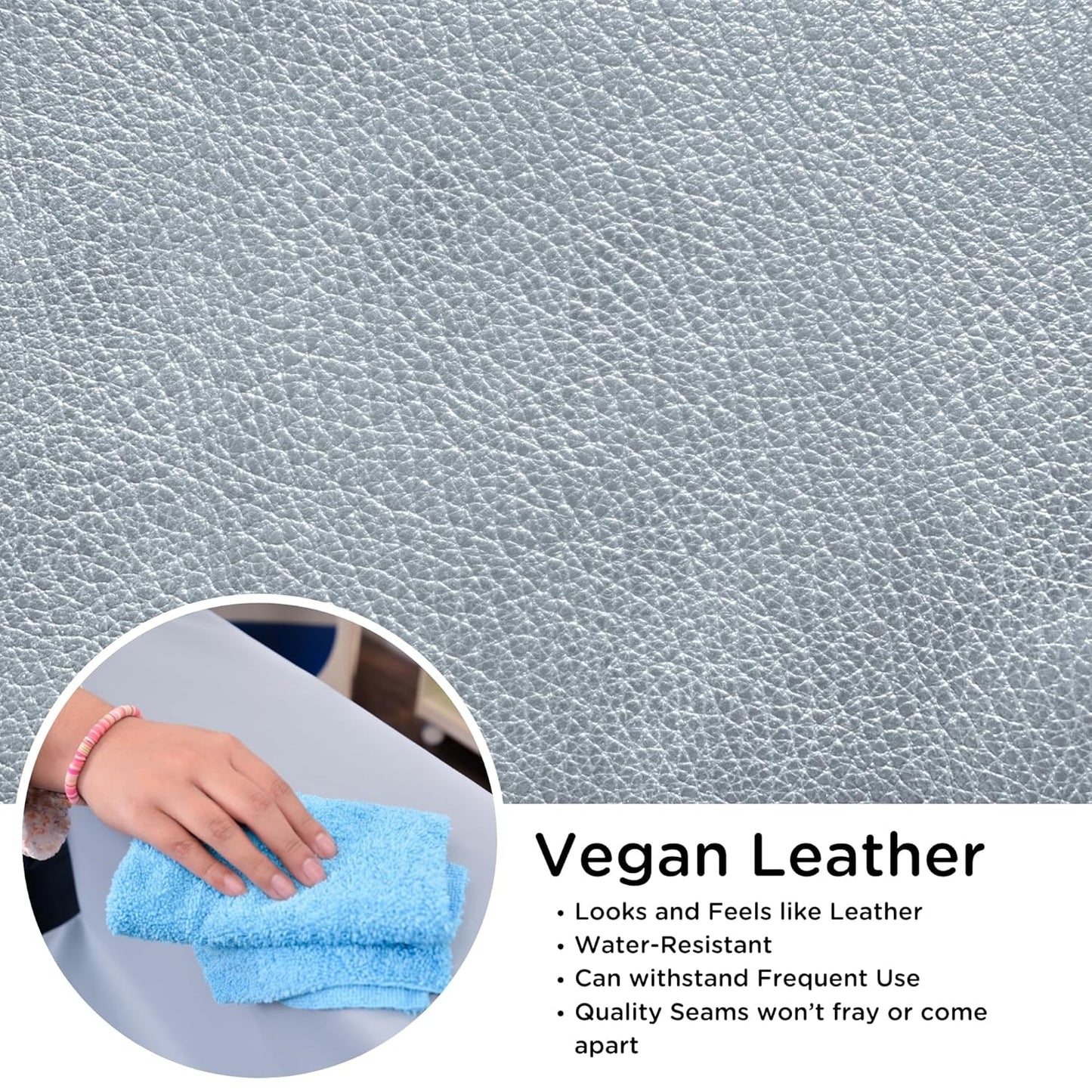 Children's Factory Library Lounger, Flexible Seating Classroom Furniture, Comfy Kids Chairs, Fog Blue, Single Lounger