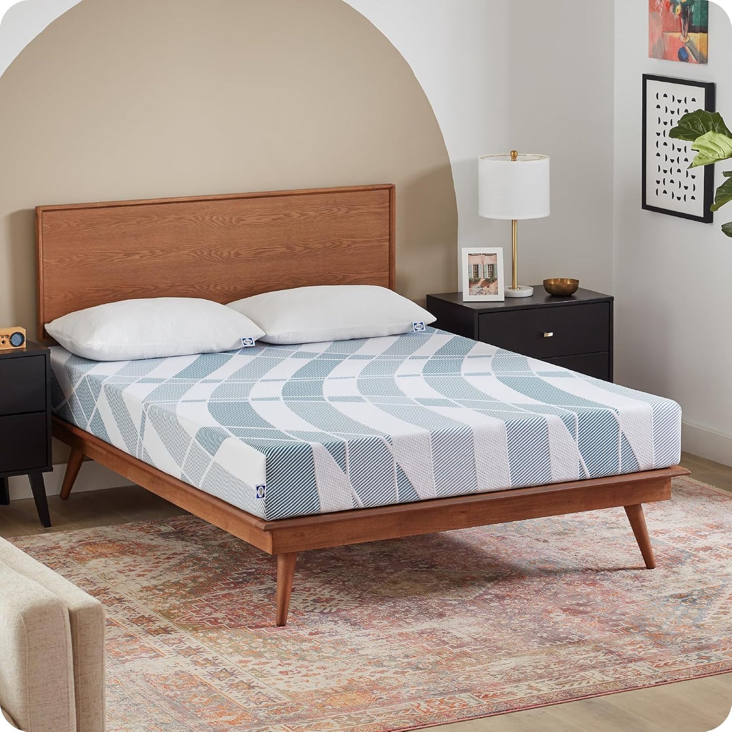 Sealy Dreamlife 8” Foam Mattress-in-a-Box, California King, SealyComfort Gel Memory Foam, Surface-Guard Technology, Breathable Comfort