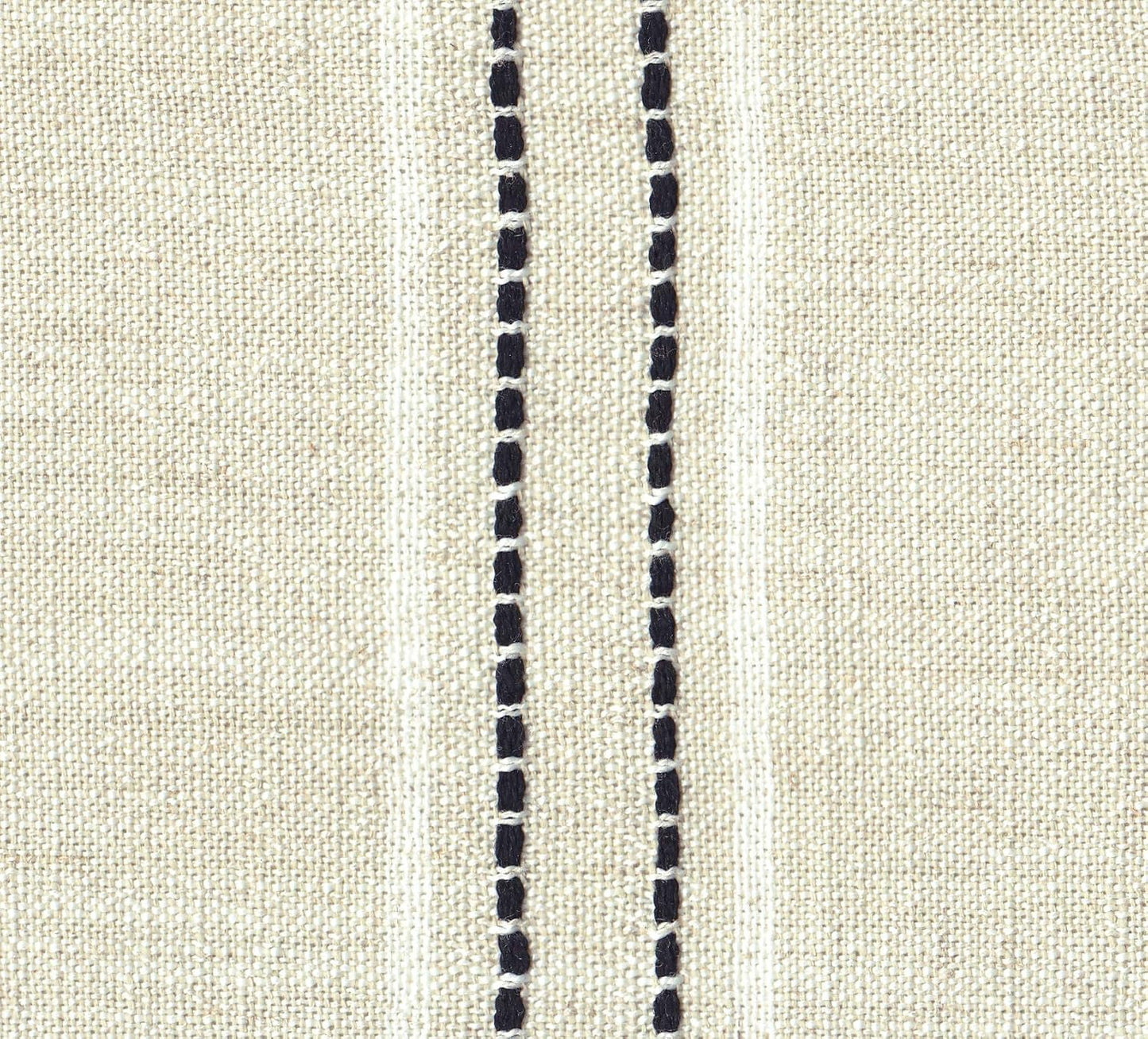 HomePop Home Decor | Modern 24-Inch Counter Stool | Backless Metal Frame Bar Stools Counter Height | Decorative Home Furniture, Black and White Stripe