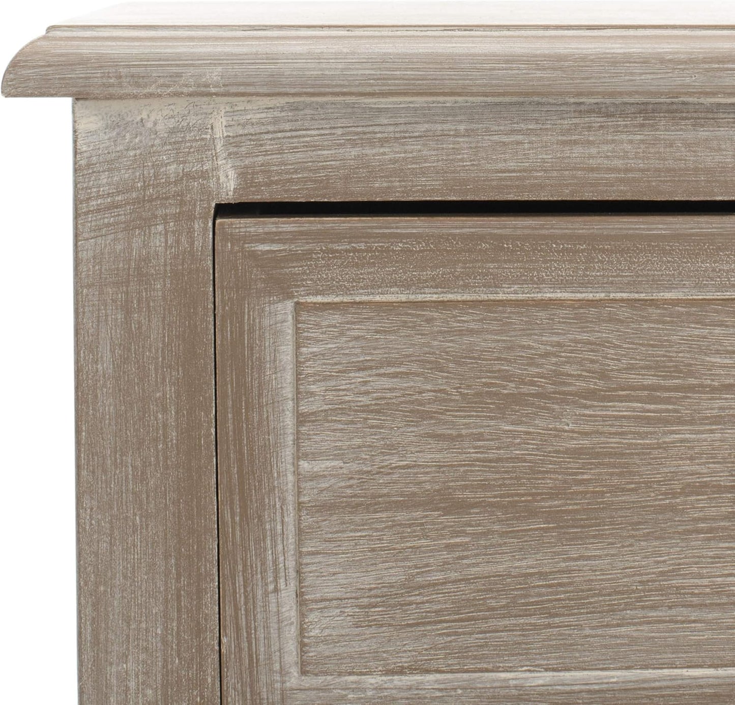 Safavieh American Homes Collection Michaela Vintage White Side Table