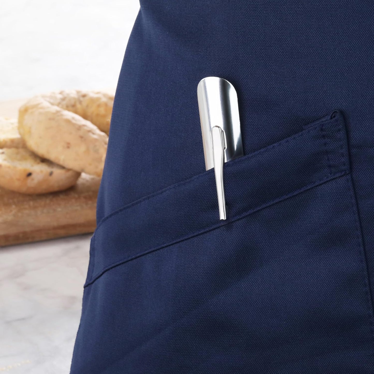 New Star Foodservice Aluminum Table Crumber, 6-Inch, Silver, 22810