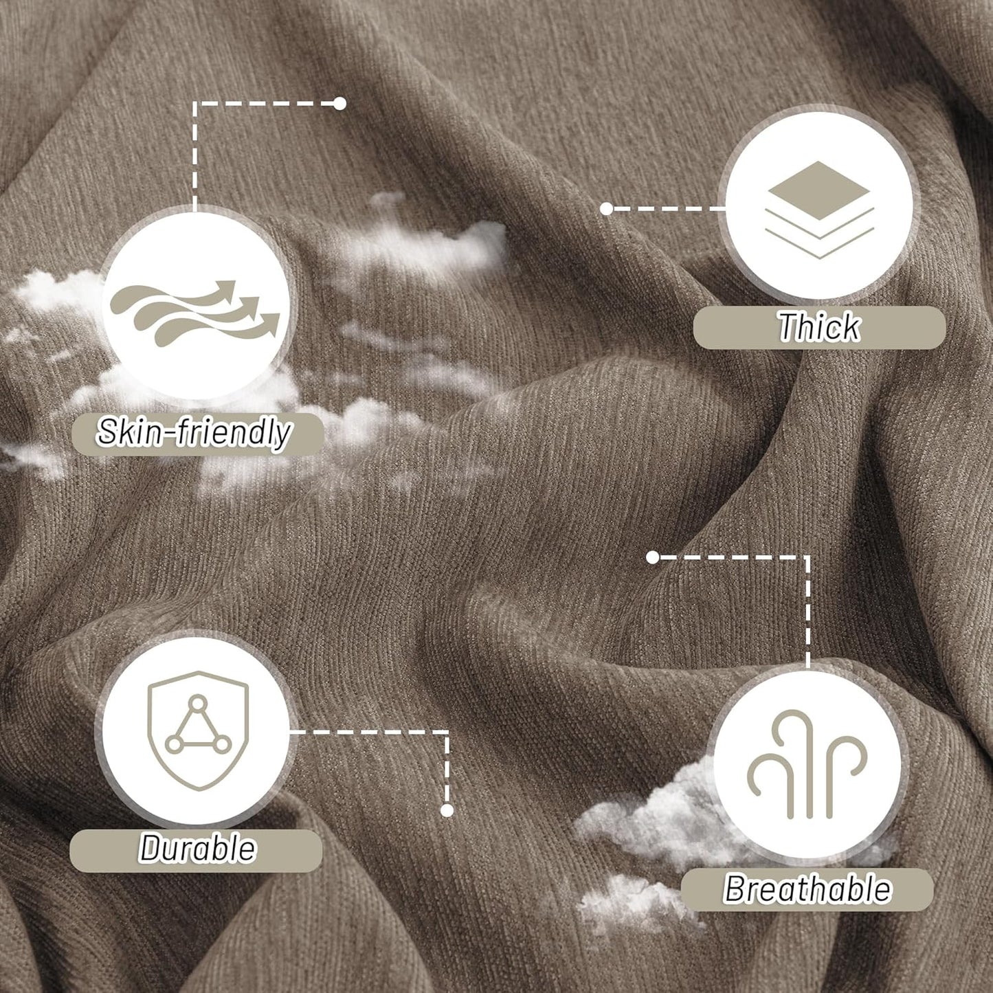 MYSKY HOME Chair Couch Cover Sectional Couch Covers for Pet Sofa Covers Non Slip Soft Couch Sofa Cover, Washable Furniture Protector Sofa Slipcover with Tassel Sofa Throws Living Room, 71"x91", Sand