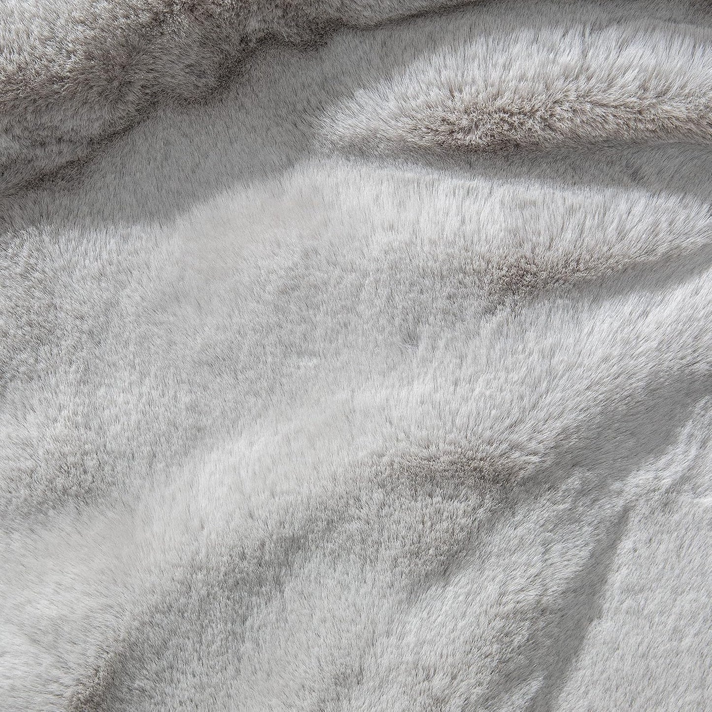 Jaxx 6 Foot Cocoon - 2-in-1 Convertible Bean Bag Bed & Large Bean Bag Chair for Adults, Silver Rabbit